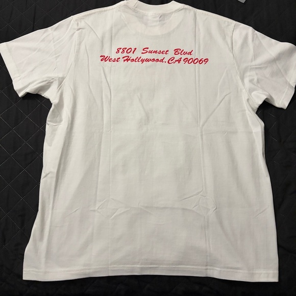 Supreme Red Logo White Tee - Picture 2 of 2